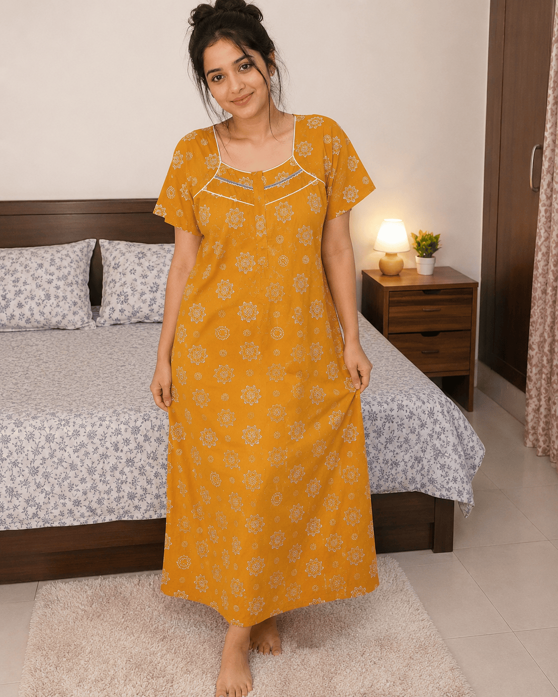 Beauty Orange Blossom Nighty XL Onezeros.in