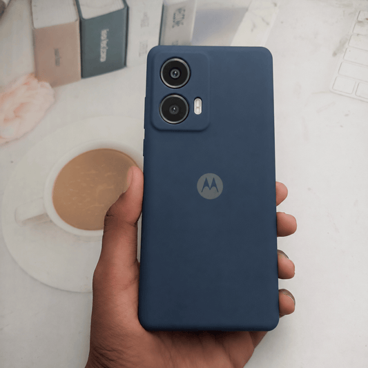 Brand Logo Phone Case For Moto Edge 50 Fusion Back Cover Onezeros.in