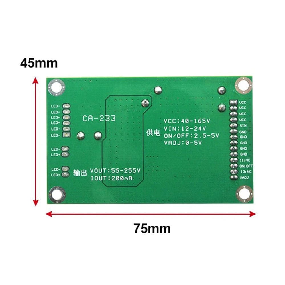 CA-233 Single Coil Universal Backlight Inverter Board 32-60 inch LED TV Circuit Boards & Components