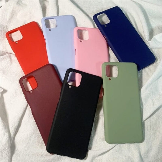 Candy Color Slim Thin Matte Skin Soft TPU Case Cover for POCO F4 Mobile Phone Accessories