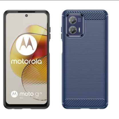 Carbon Fiber Grain Design Mobile Phone Case for Moto G42 Mobile Phone Accessories