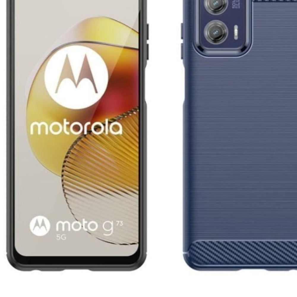 Carbon Fiber Grain Design Mobile Phone Case for Motorola Edge 30 Ultra Mobile Phone Accessories