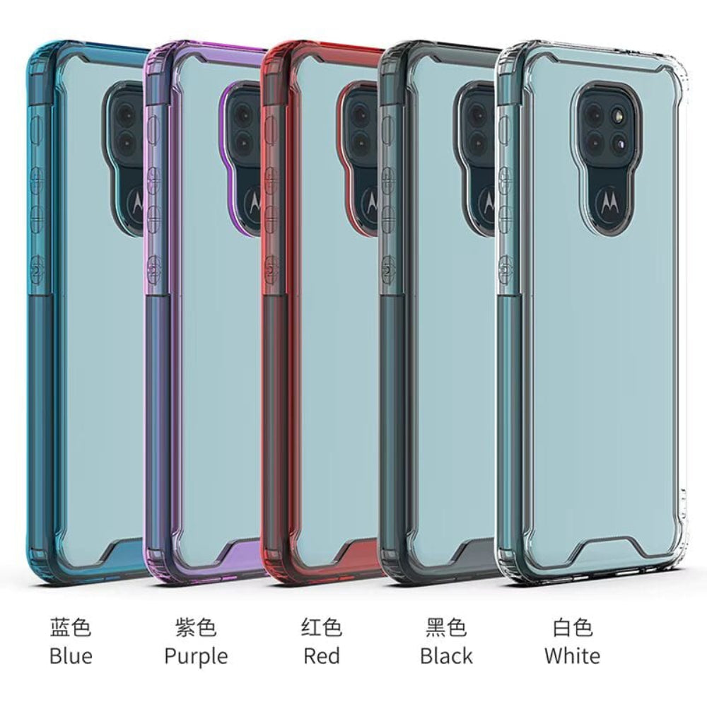 Clear Transparent Mobile Cover for Moto G9 Onezeros.in