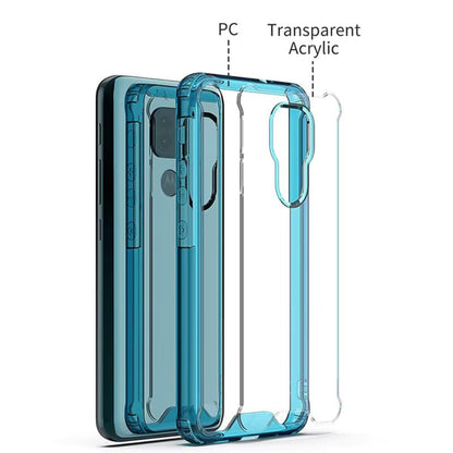 Clear Transparent Mobile Cover for Moto G9 Onezeros.in