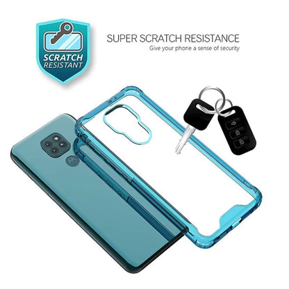 Clear Transparent Mobile Cover for Moto G9 Onezeros.in