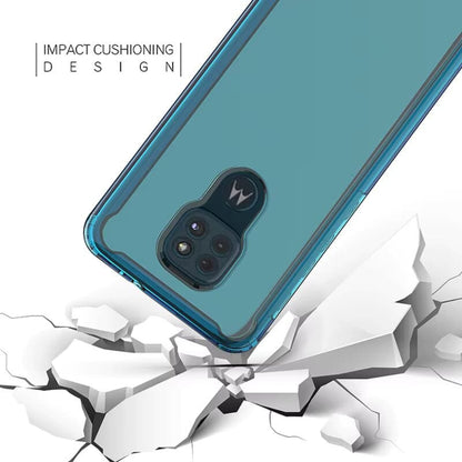 Clear Transparent Mobile Cover for Moto G9 Onezeros.in