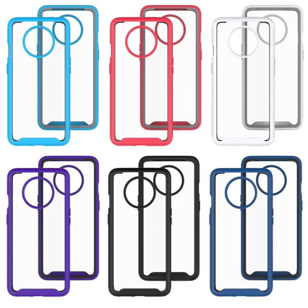 Clear Transparent Mobile Cover for OnePlus 7T Onezeros.in