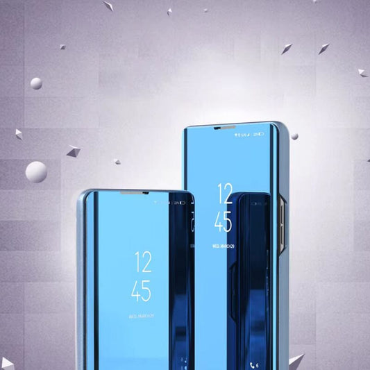 Clear View Standing Flip Cover For Realme 5 Onezeros.in