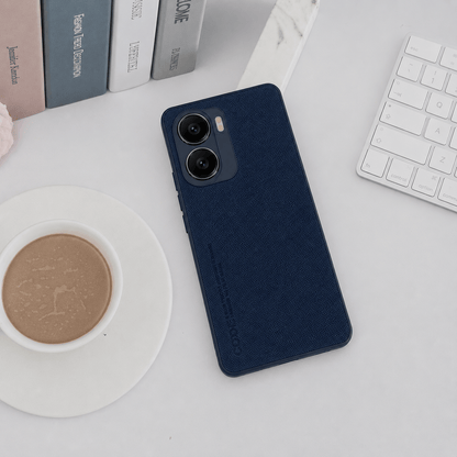 CODE Logo Phone Case for Vivo V29E 5G Mobile Cover Royal Blue Onezeros.in