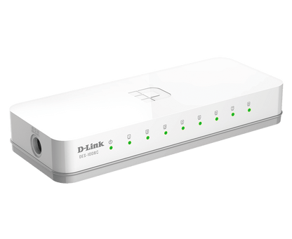 D-Link 8-Port 10/100 Mbps Unmanaged Switch (DES-1008C) Networking