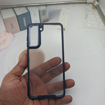 Electroplating Camera Frame Cell Phone Case for Samsung Galaxy S21 FE 5G Back Cover Onezeros.in