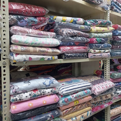 Floral Print Pure Cotton Capri 3/4 pant for Girl (Pack Of 5) Onezeros.in