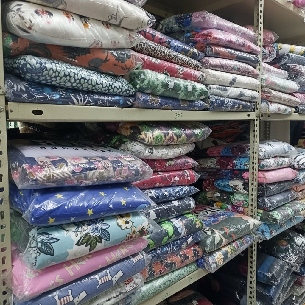 Floral Print Pure Cotton Capri 3/4 pant for Girl (Pack Of 5) Onezeros.in