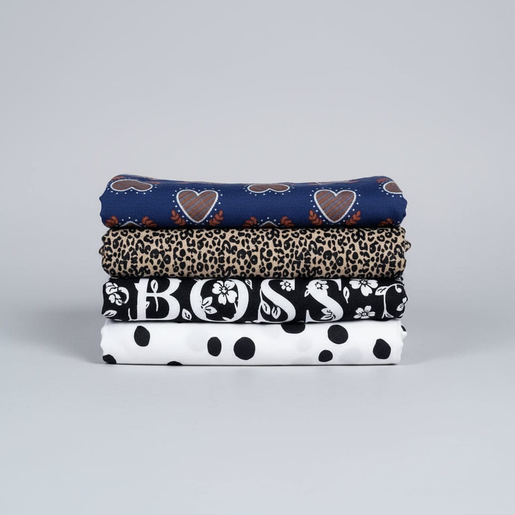 Floral Print Pure Cotton Capri 3/4 pant for Girl (Pack Of 5) Onezeros.in