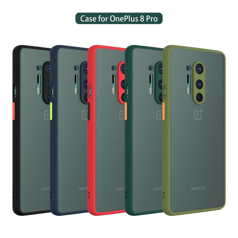 Frosted Smoke Cover for OnePlus 8 Pro Camera Protection Phone Case Mobiles & Accessories