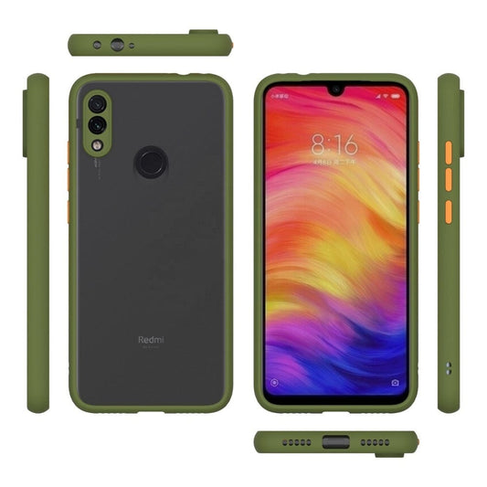 Frosted Smoke Cover for Redmi 7/Y3 Camera Protection Phone Case Mobiles & Accessories