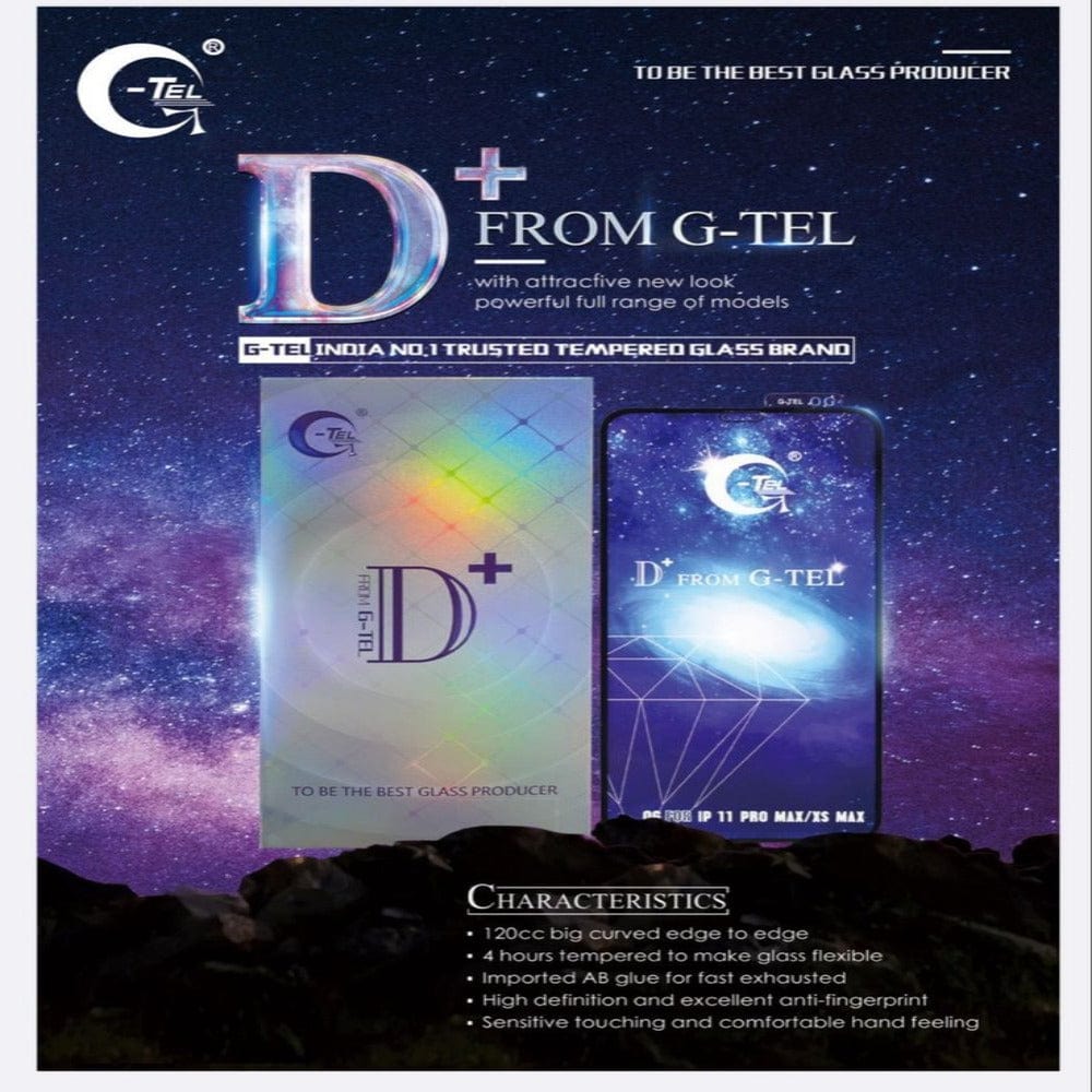 G-Tel D+ Tempered Glass For Infinix Hot 9 Screen Protector (Pack of 2) Onezeros.in