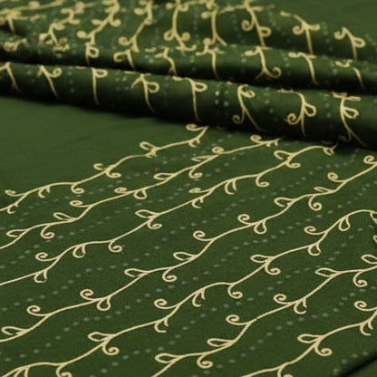 Green Verdant Blossom Wrap Nighty for Women XL Onezeros.in