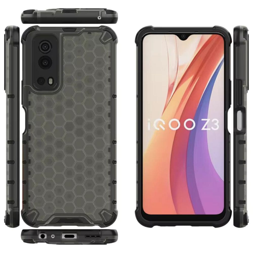 Honeycomb Design Phone Case for iQOO Z3 5G Back Cover Onezeros.in