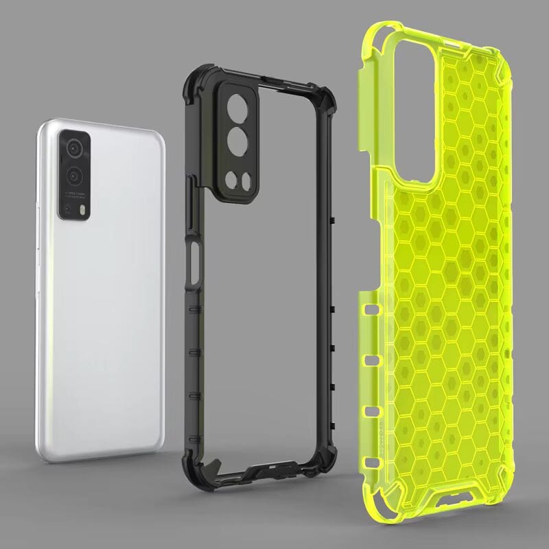 Honeycomb Design Phone Case for iQOO Z3 5G Back Cover Onezeros.in