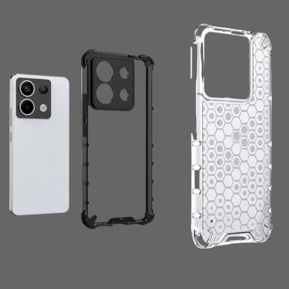 Honeycomb Design Phone Case for Redmi Note 13 5G Back Cover Onezeros.in