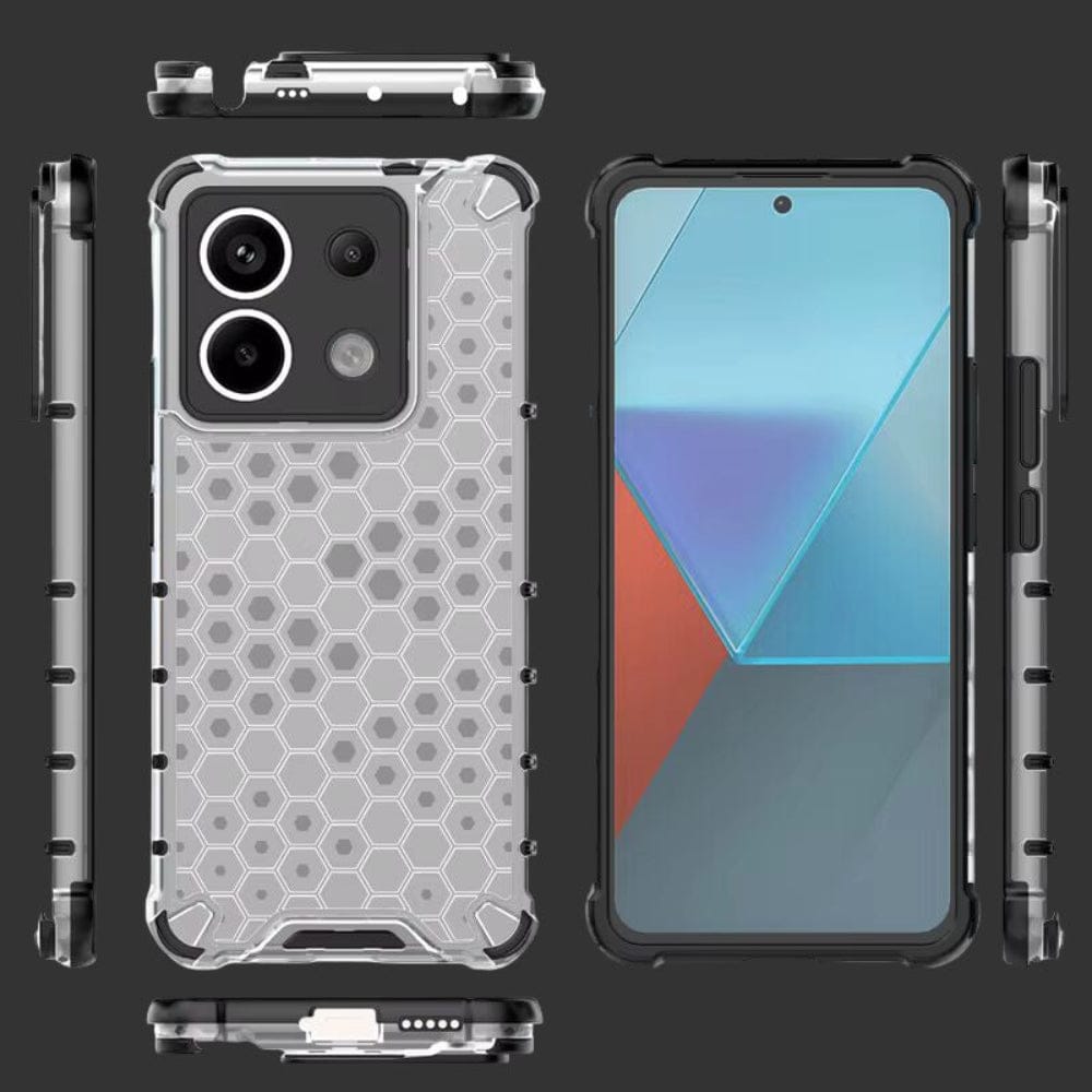 Honeycomb Design Phone Case for Redmi Note 13 5G Back Cover Onezeros.in