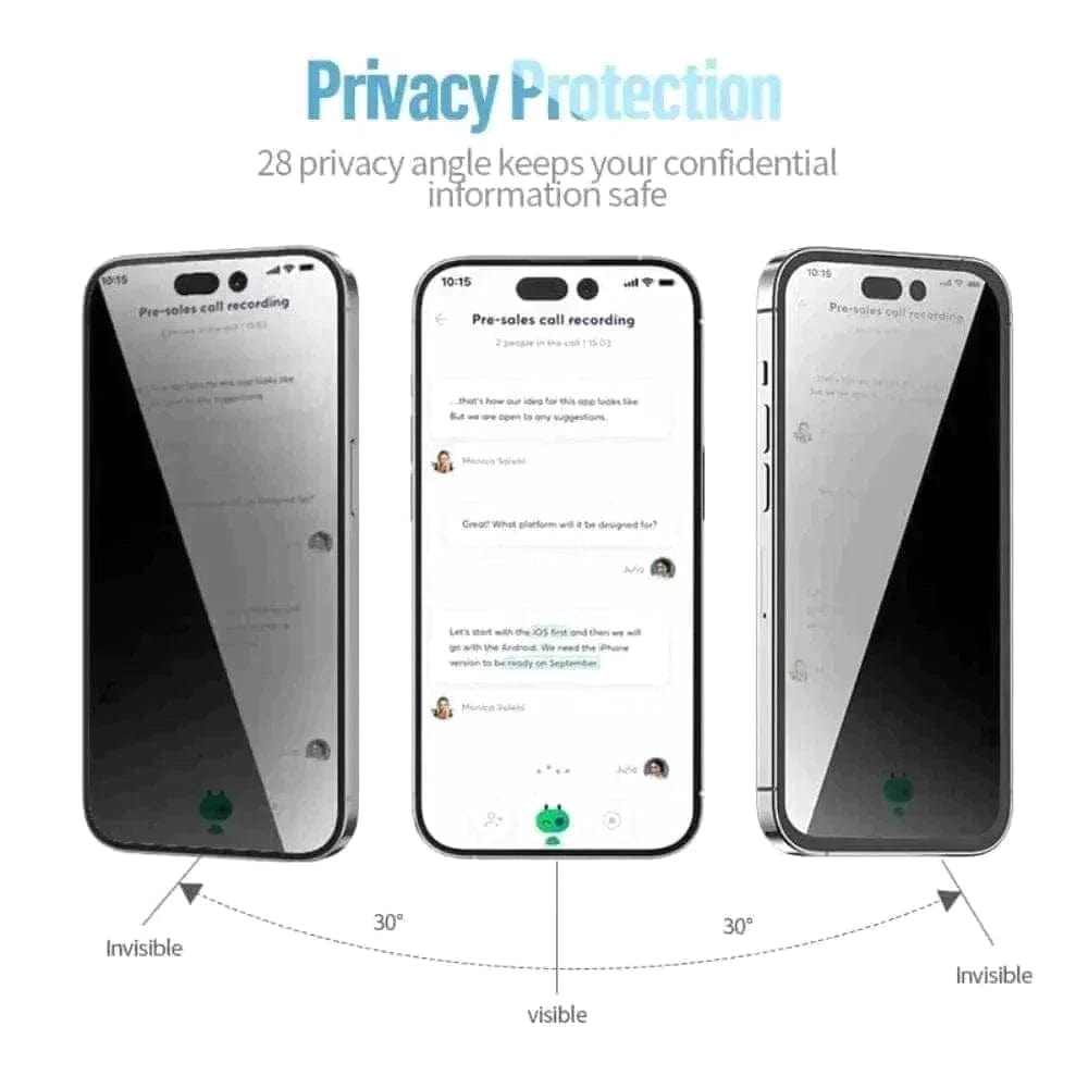 King Kong Privacy Tempered Glass for iPhone 11 Pro Max Screen Protector Mobile Phone Accessories