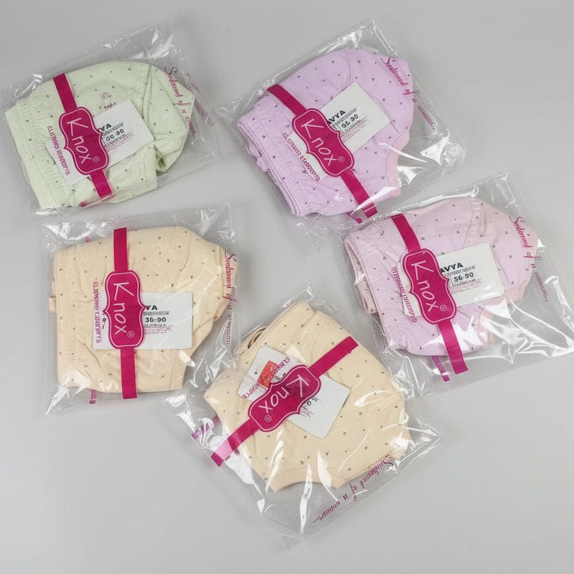 knox Cotton Printed Bra (Pack of 6) Onezeros.in