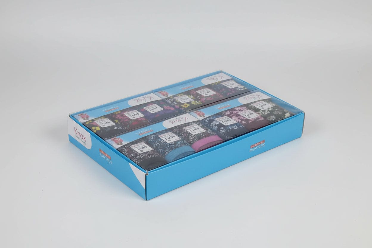 Knox Printed Panties (Pack of 3) Onezeros.in