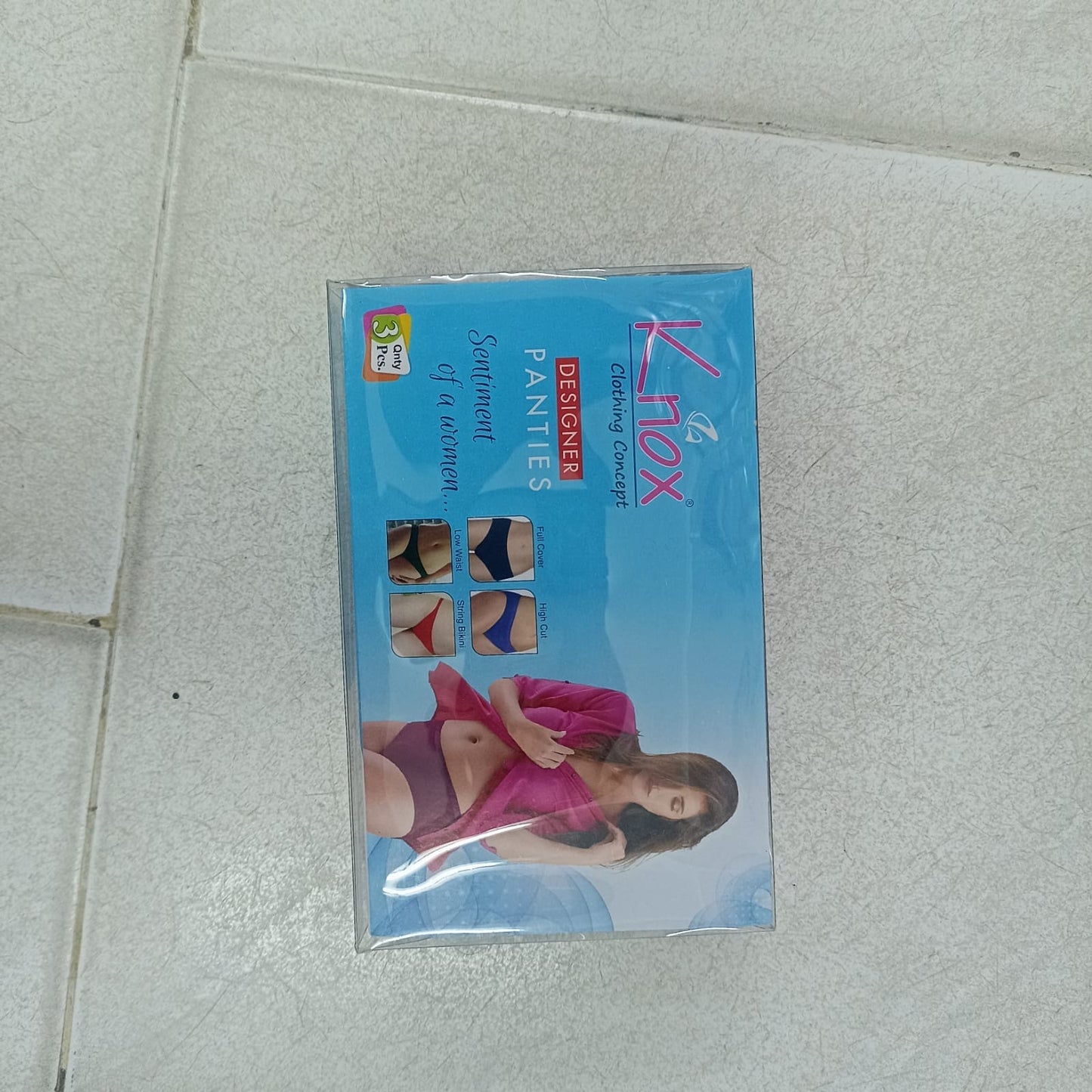 Knox Printed Panties (Pack of 3) Onezeros.in