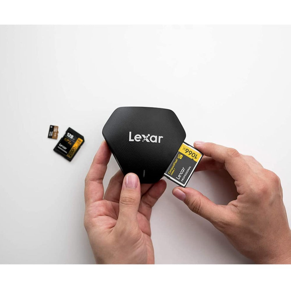 Lexar 3-in-1 USB 3.1 Multi Memory Card Reader Computer Accessories