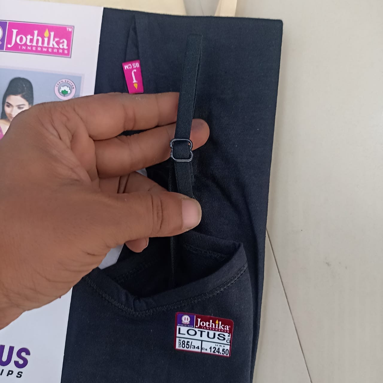 Lotus Women's Camisole Slips with Adjustable Strap (Pack of 3) Onezeros.in