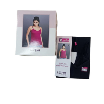 Lotus Women's Camisole Slips with Adjustable Strap (Pack of 3) Onezeros.in