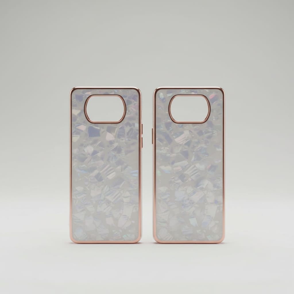 Marble Pattern Back Cover For POCO X3 Phone Case With Pop Up Holder Onezeros.in