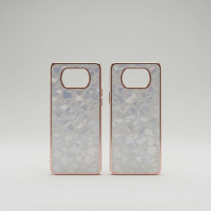 Marble Pattern Back Cover For POCO X3 Phone Case With Pop Up Holder Onezeros.in