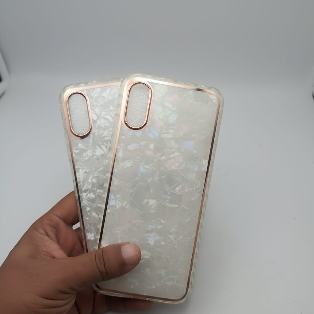 Marble Pattern Back Cover For Redmi 9A/9i Phone Case With Pop Up Holder Onezeros.in