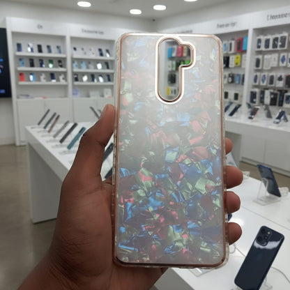 Marble Pattern Back Cover For Redmi Note 8 Pro Phone Case With Pop Up Holder Mixed Onezeros.in