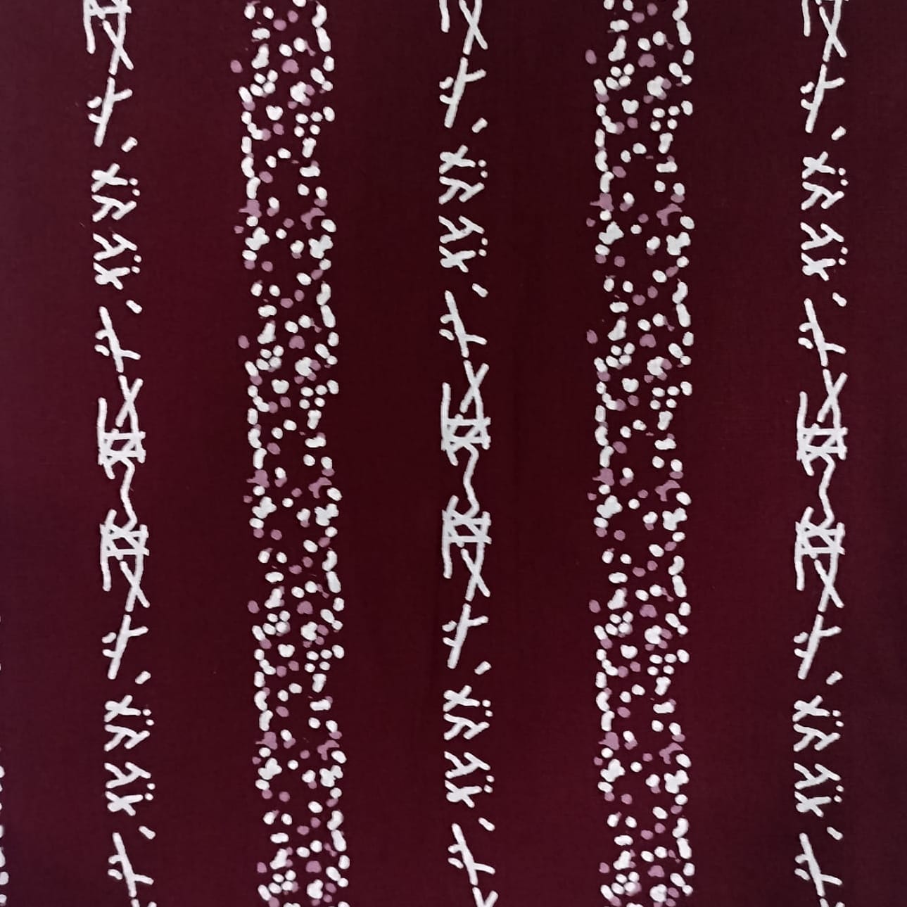 Maroon Stripe Nighty for Women 2XL Onezeros.in