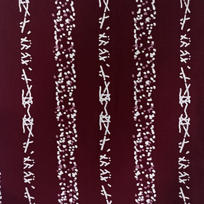 Maroon Stripe Nighty for Women 2XL Onezeros.in