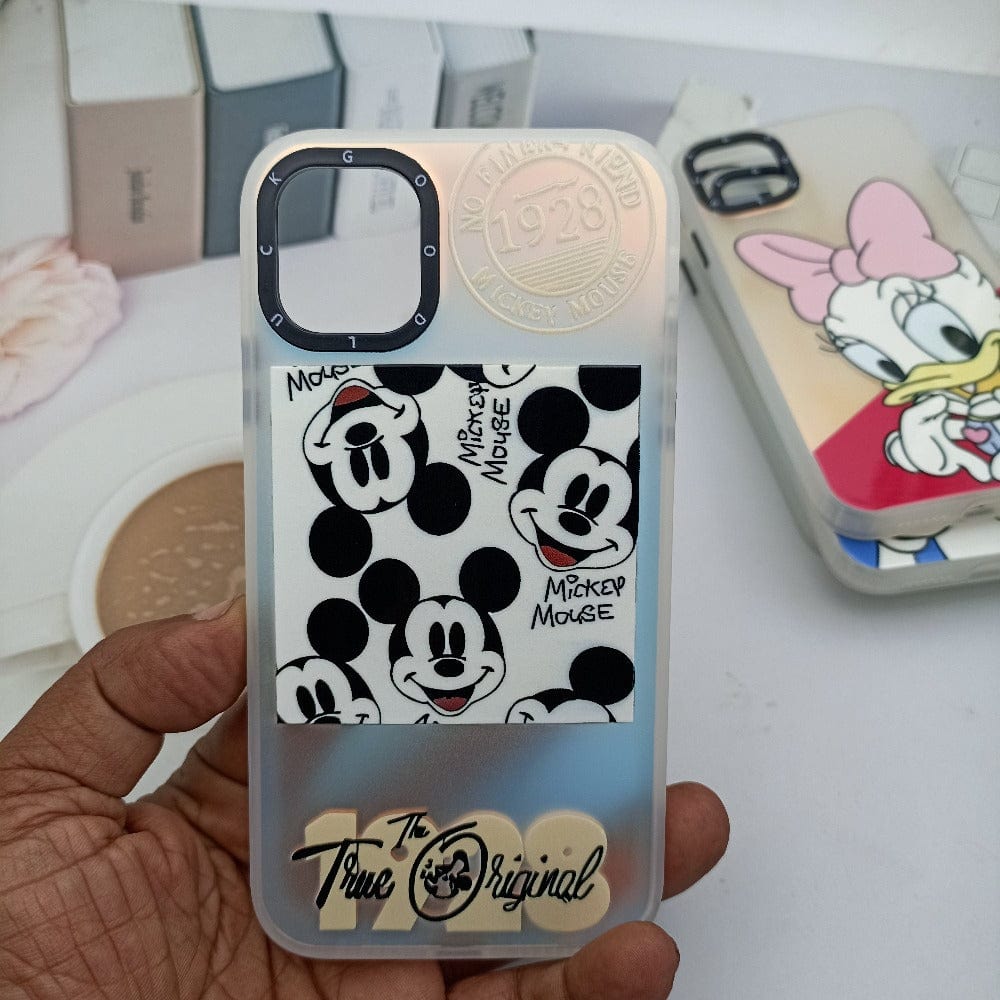 Micky Cartoon Print Fancy Phone Case for iPhone 11 Mobile Phone Accessories
