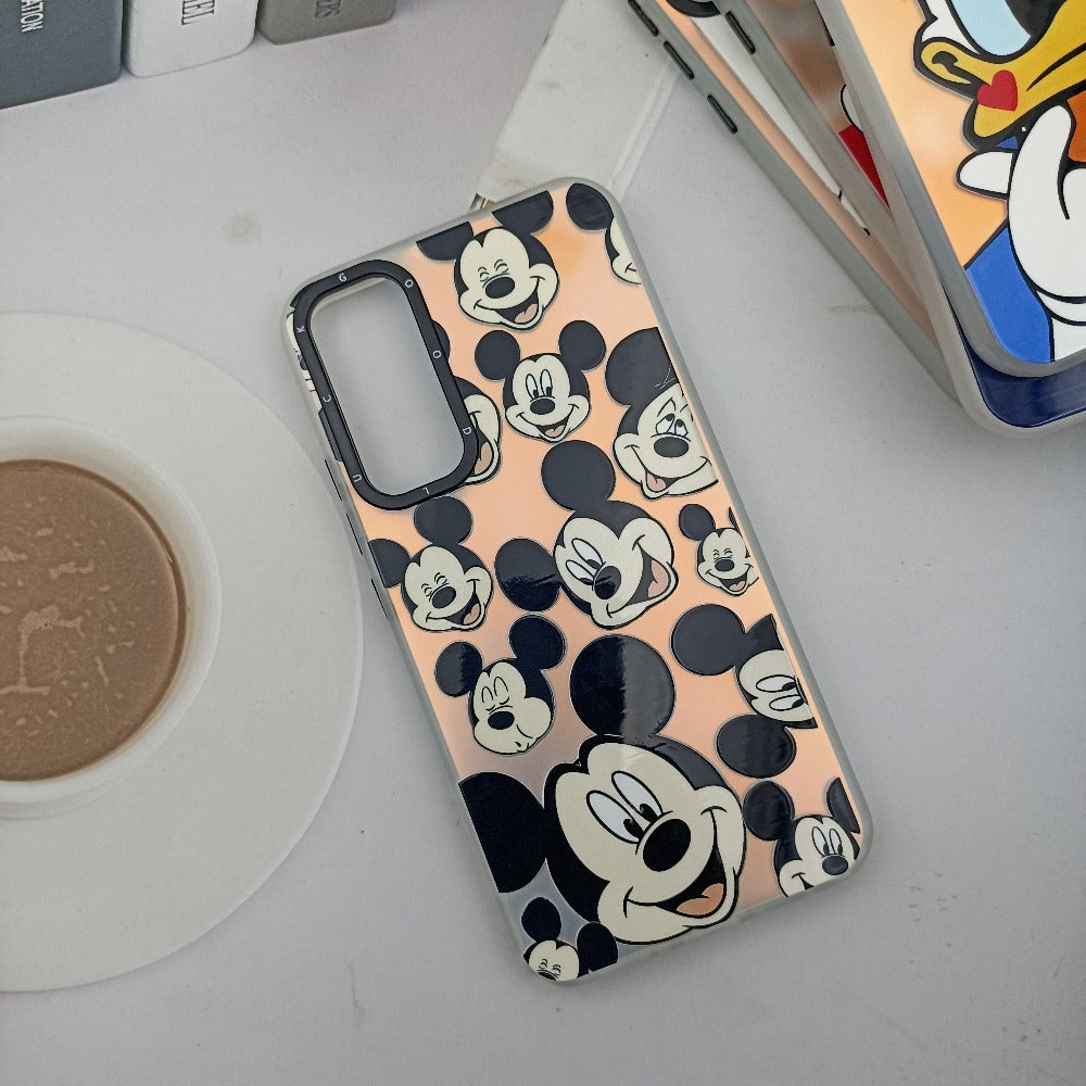 Micky Cartoon Print Fancy Phone Case for Samsung Galaxy A34 5G Mobile Phone Accessories