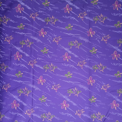 Purple Floral Pattern Big Size Nighty Onezeros.in