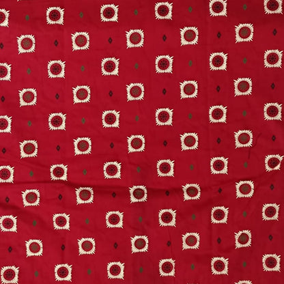 Red with black accents Pattern Nighty Onezeros.in
