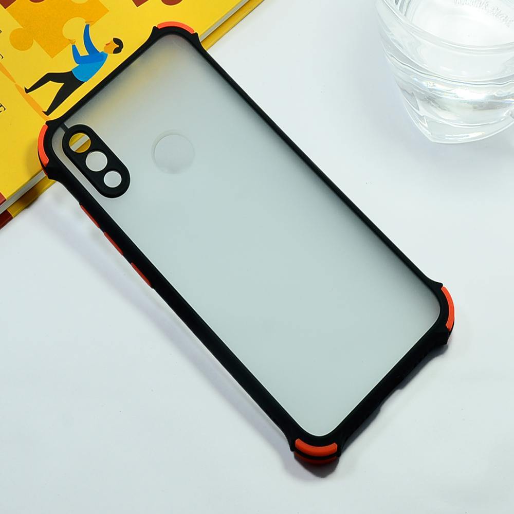 Shockproof Smoke Cover For Redmi Note 7 Mobile Phone Back Case Mobiles & Accessories