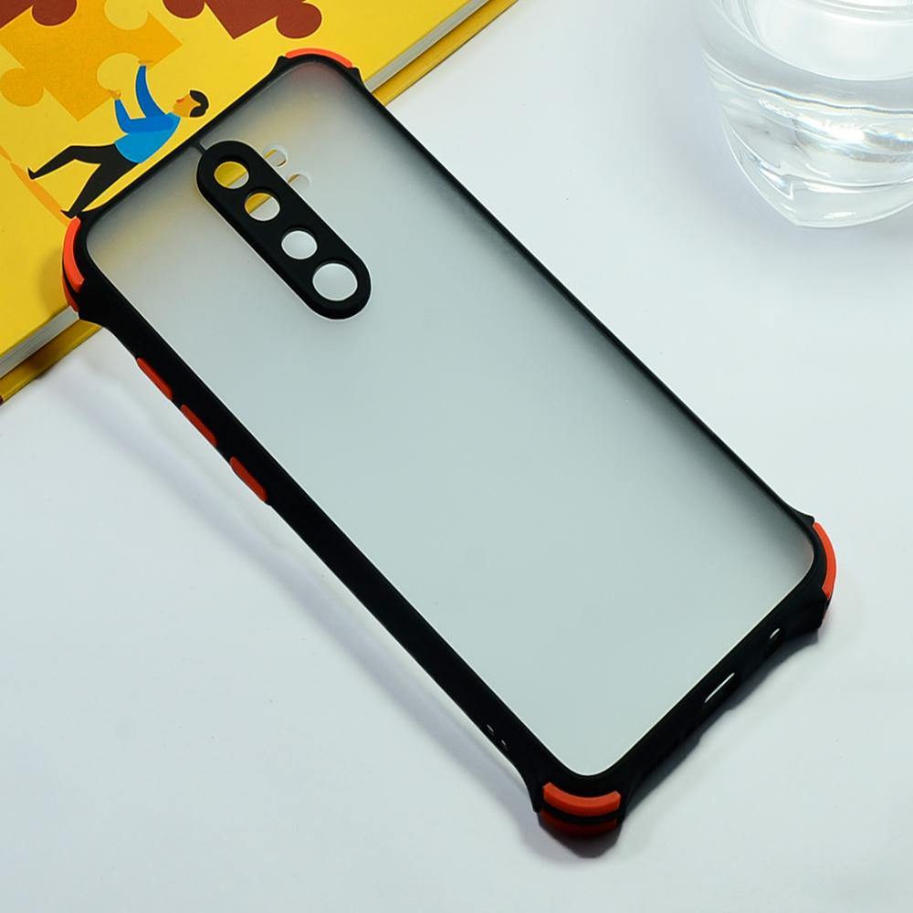 Shockproof Smoke Cover For Redmi Note 8 Pro Mobile Phone Back Case Mobiles & Accessories