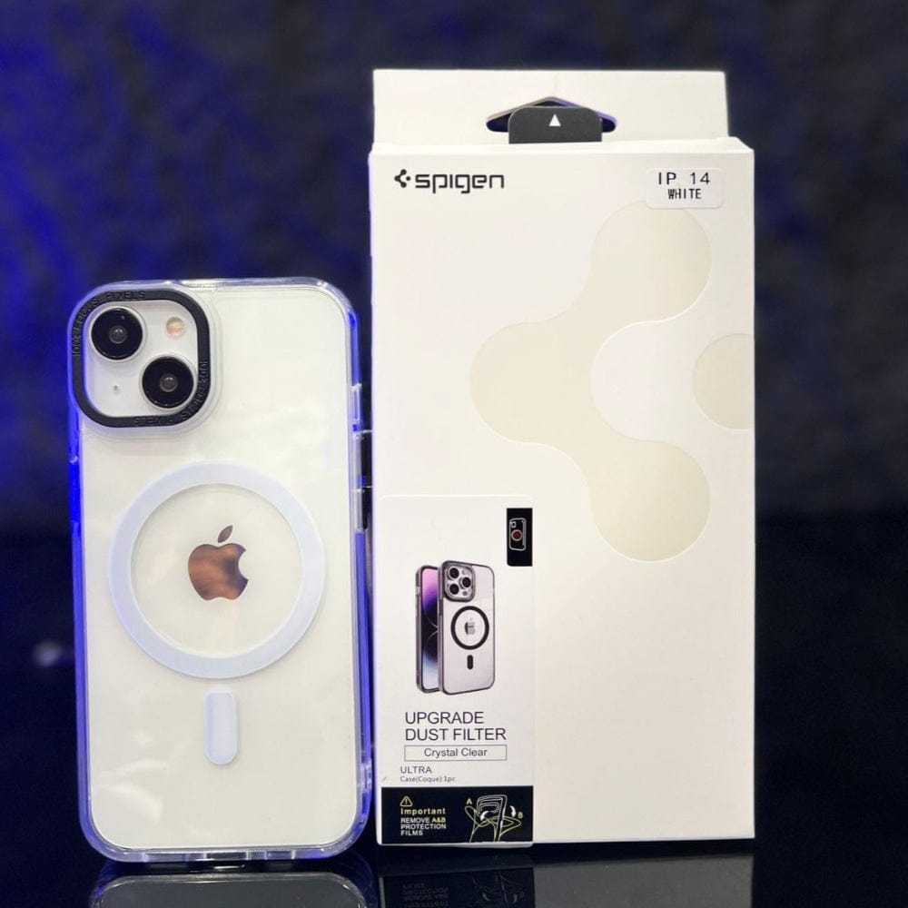 Spigen Transparent Crystal Clear Phone Case for iPhone 15 Onezeros.in