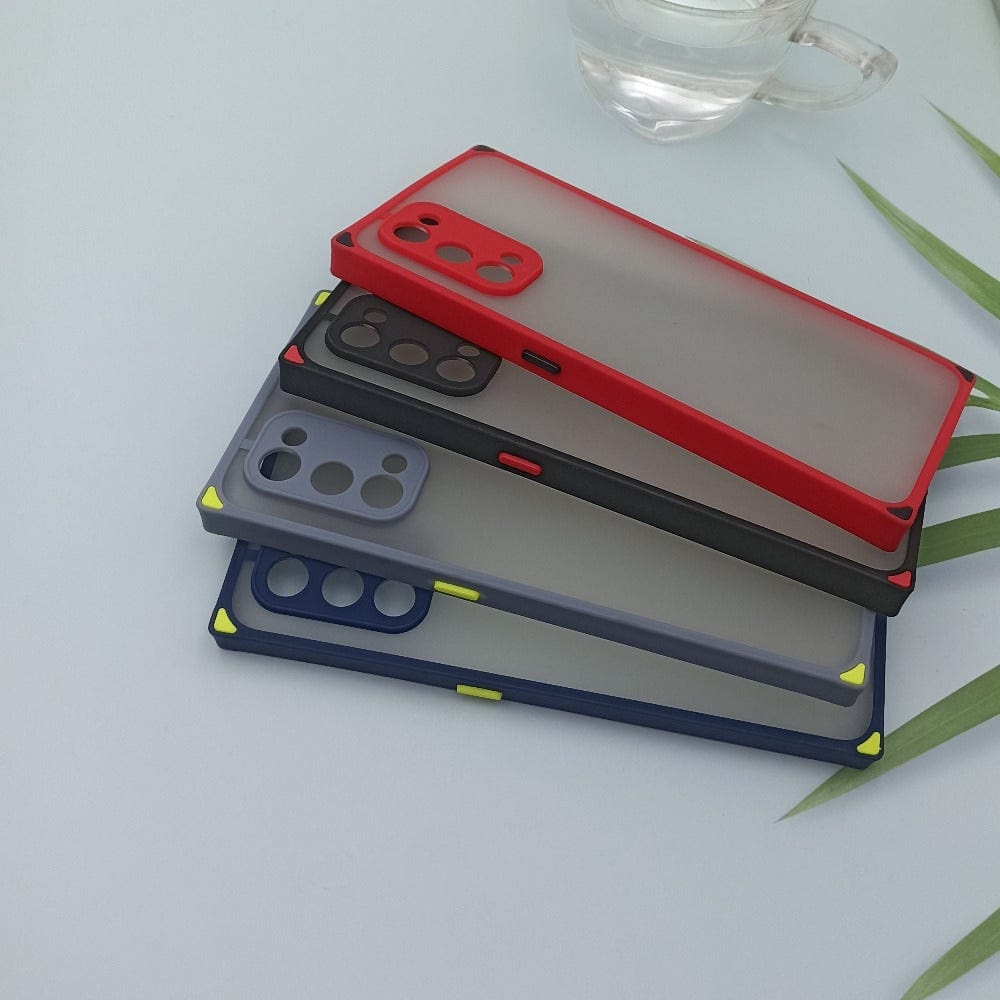 Square Smoke Case for Realme X7 Pro Mobile Back Cover Mobiles & Accessories