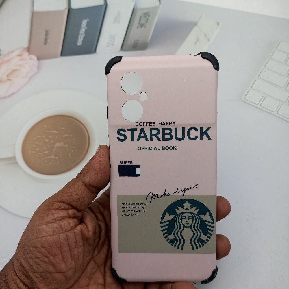 Starbucks Mobile Phone Case for POCO M4 5G Back Cover 1 Onezeros.in