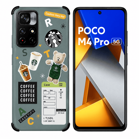 Starbucks Mobile Phone Case for POCO M4 Pro 5G Back Cover 1 Onezeros.in