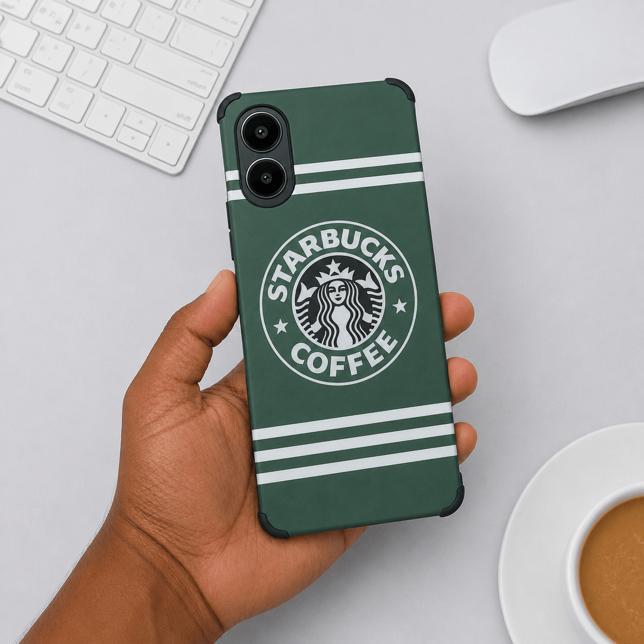 Starbucks Phone Case for Vivo Y02s Back Cover Onezeros.in